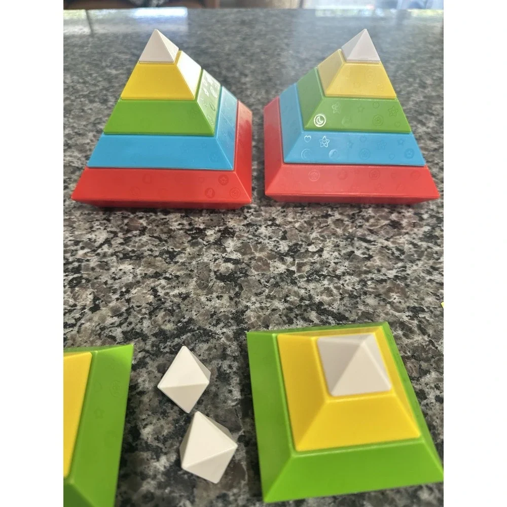 Nocky Changeable Bricks Towers Montessori Toy Stacking Tower Toy‎